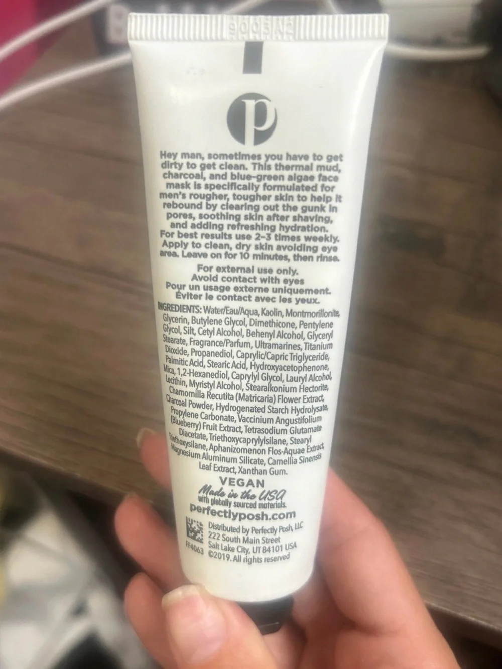 Perfectly Posh Rebound Men’s Face Mask